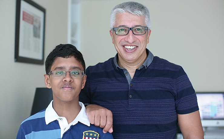 Srinivasan’s personal account