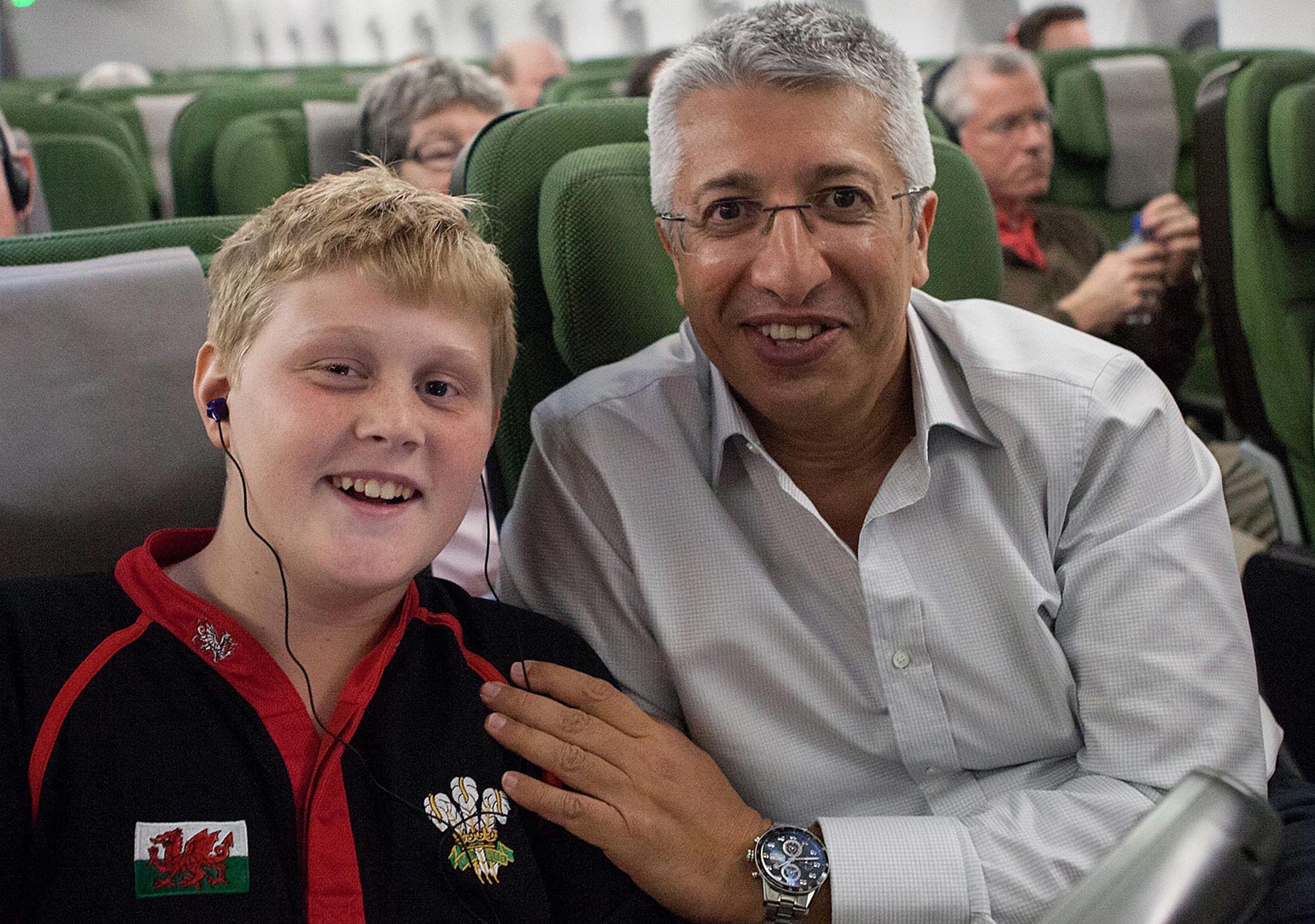 The boy who was hypnotised to fly home